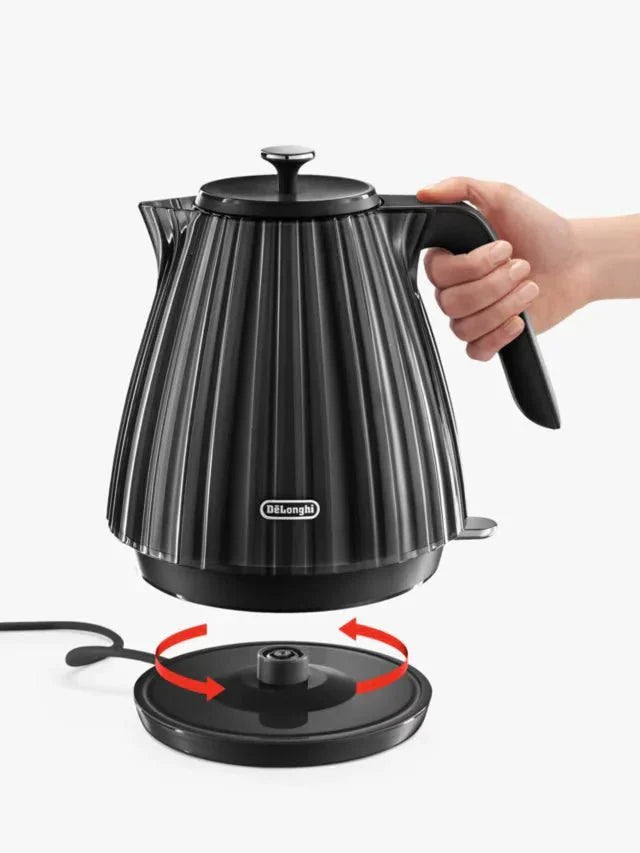 De'Longhi Ballerina Electric Kettle, Black - William George