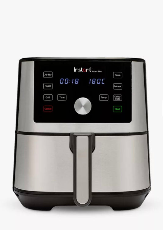 Instant Vortex Plus Air Fryer, 3.8L, Stainless Steel RRP £89.99 - William George