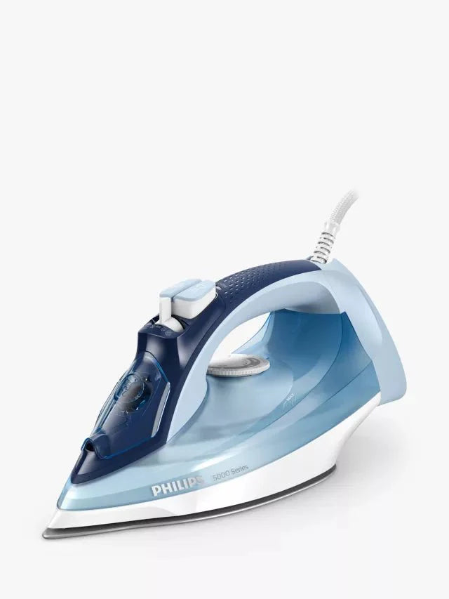 Philips 5000 DST5030/26 Steam Iron, Blue/White - William George