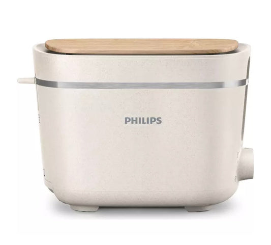 Philips Conscious Collection 2 Slice Toaster, Cream RRP £50 - William George