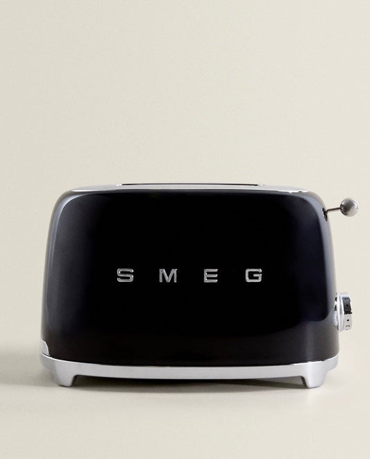 Smeg TSF01 2-Slice Toaster, Black RRP £149 - William George