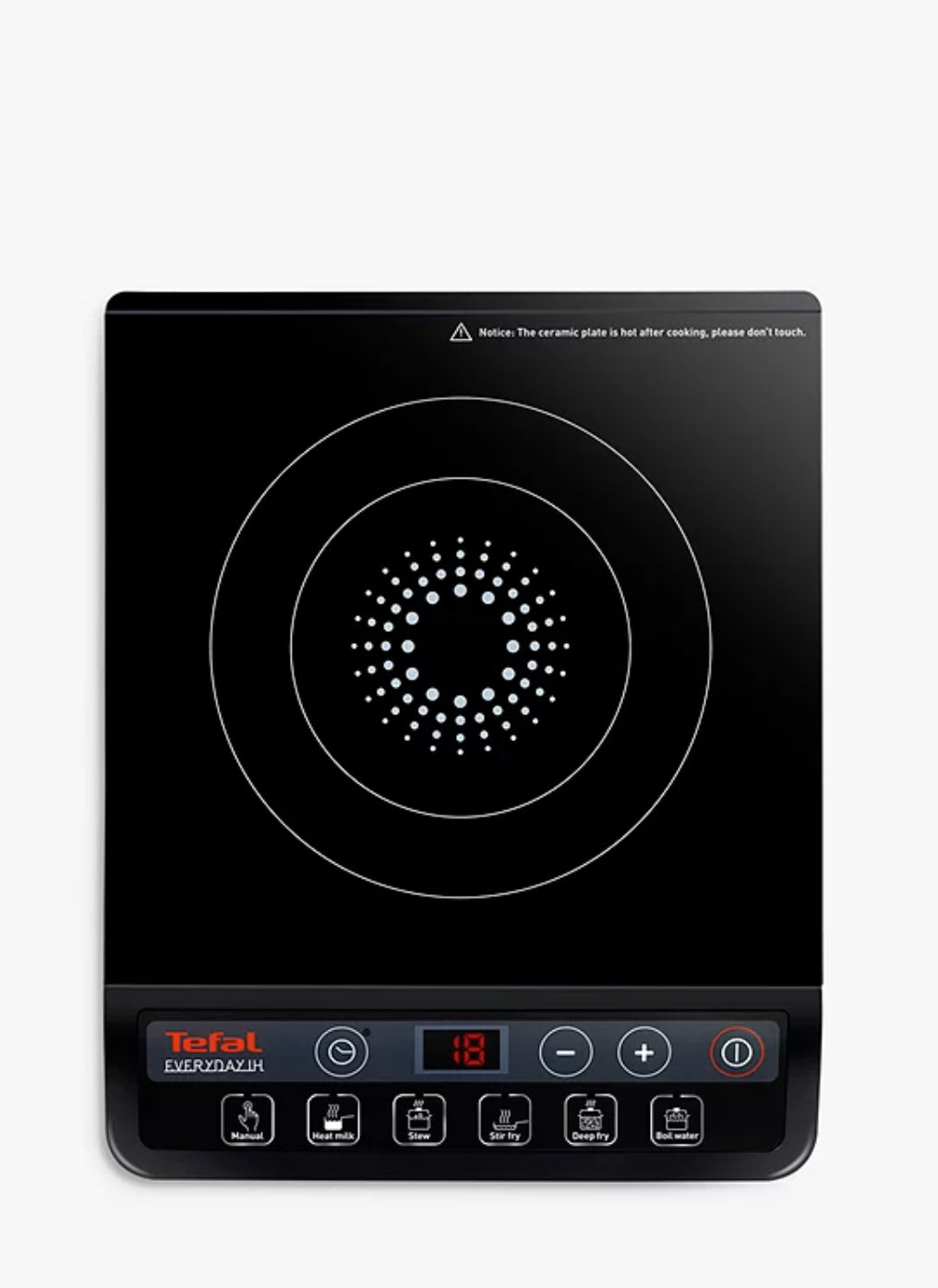 Tefal IH201840 Everyday Portable Induction Hob, Black RRP £84.99 - William George